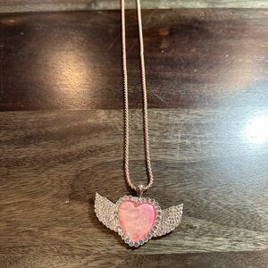 Elegant Heart Pendant Necklace
